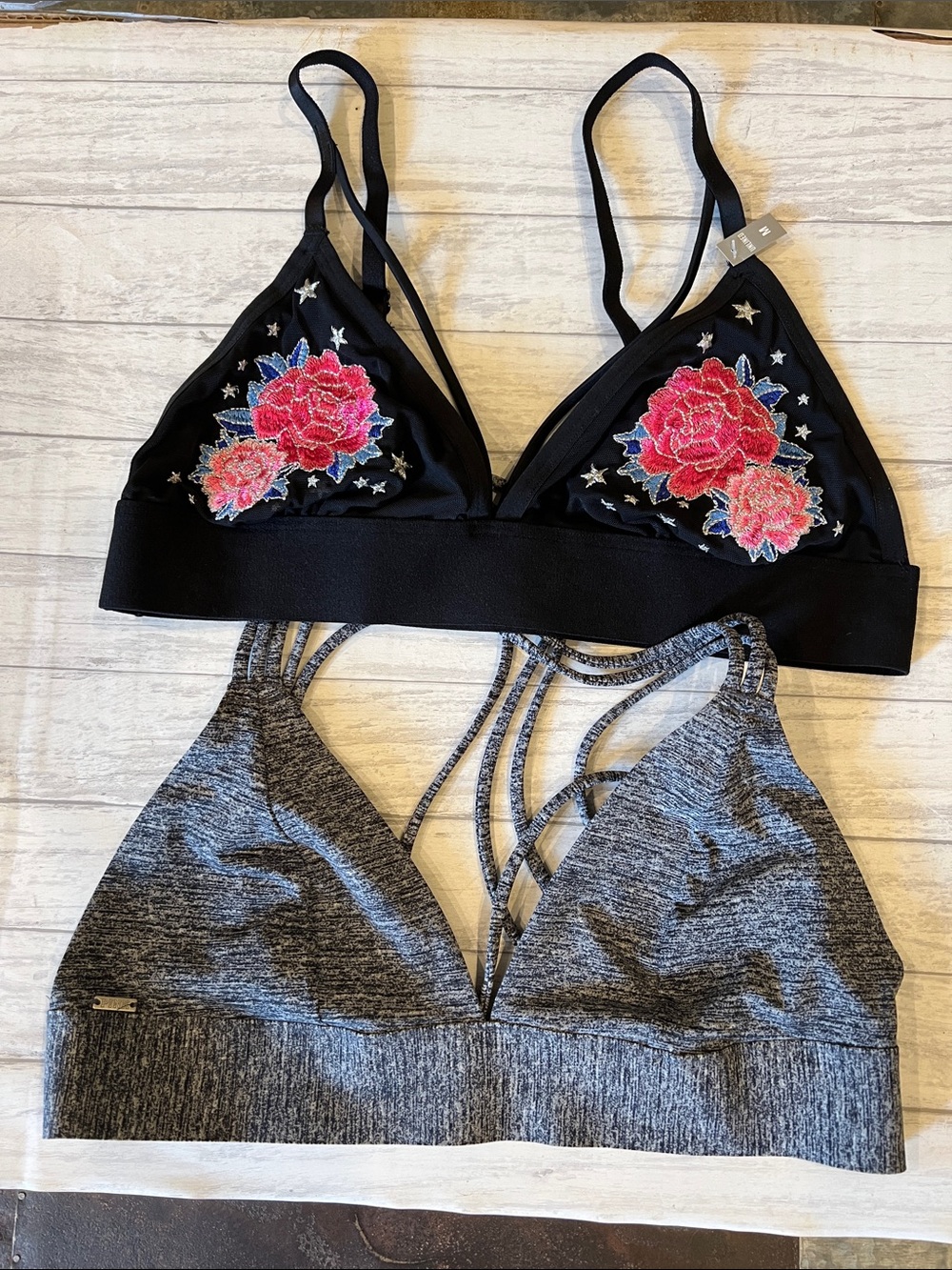 2 Pink Victoria’s Secret Bralettes